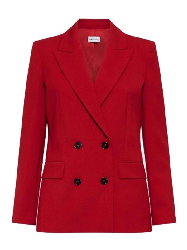 MARELLA: Blazer - Blazer - Rojo