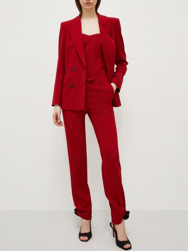 MARELLA: Blazer online - Blazer - Rojo
