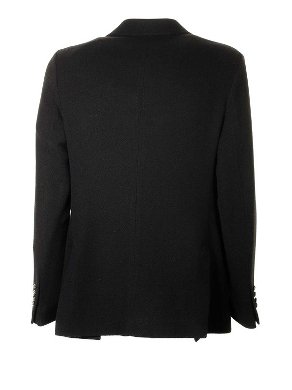 CIRCOLO 1901: blazers online - Black Double-Breasted Jacket