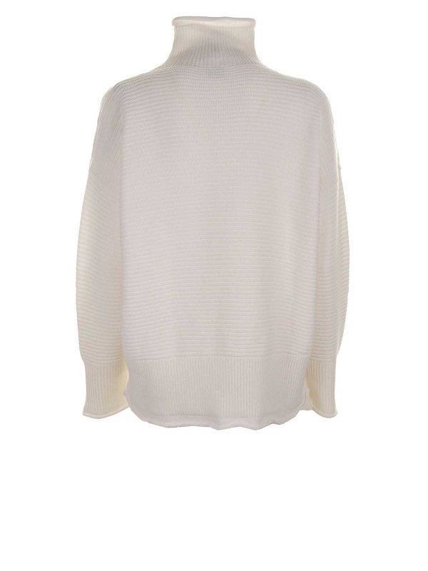 ELEVENTY: Col roulé & Col polo online - Pull Col Roulé - Blanc
