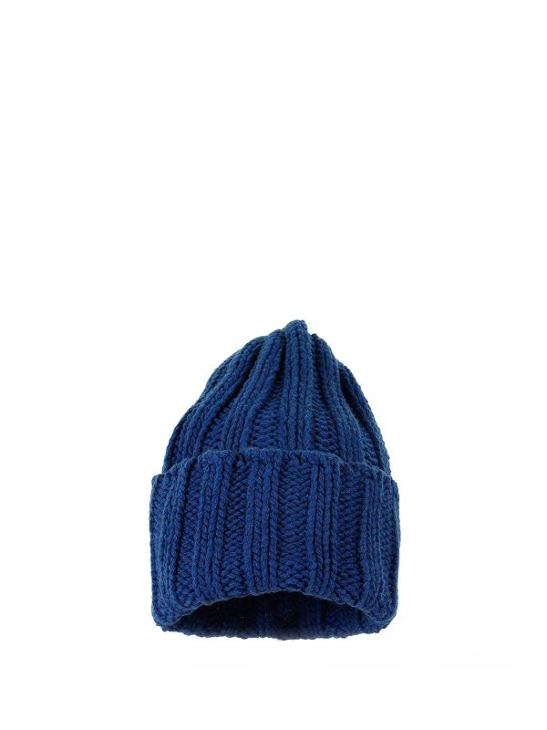 The Best Shops INVERNI: hats & caps - Blue Cashmere Beanie