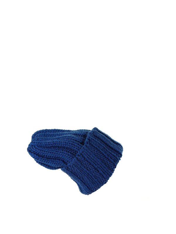 Blue Cashmere Beanie shop online: INVERNI
