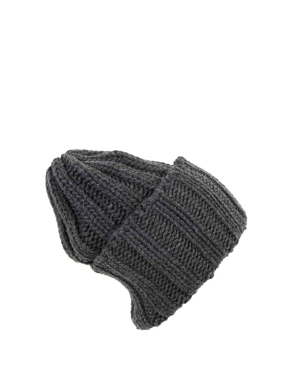 Anthracite Cashmere Beanie shop online: INVERNI