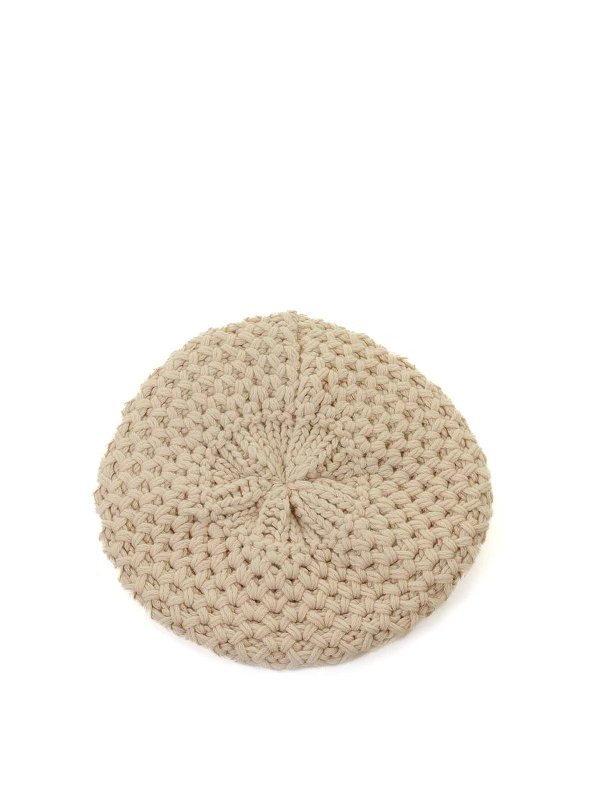 INVERNI: hats & caps online - Basque In Pure Cashmere Honeycomb