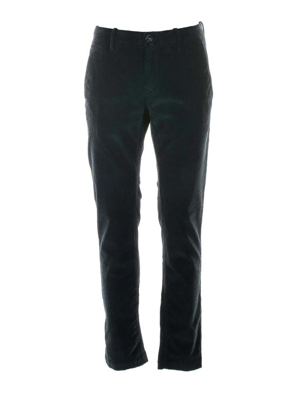 JACOB COHEN: casual trousers - Navy blue trousers