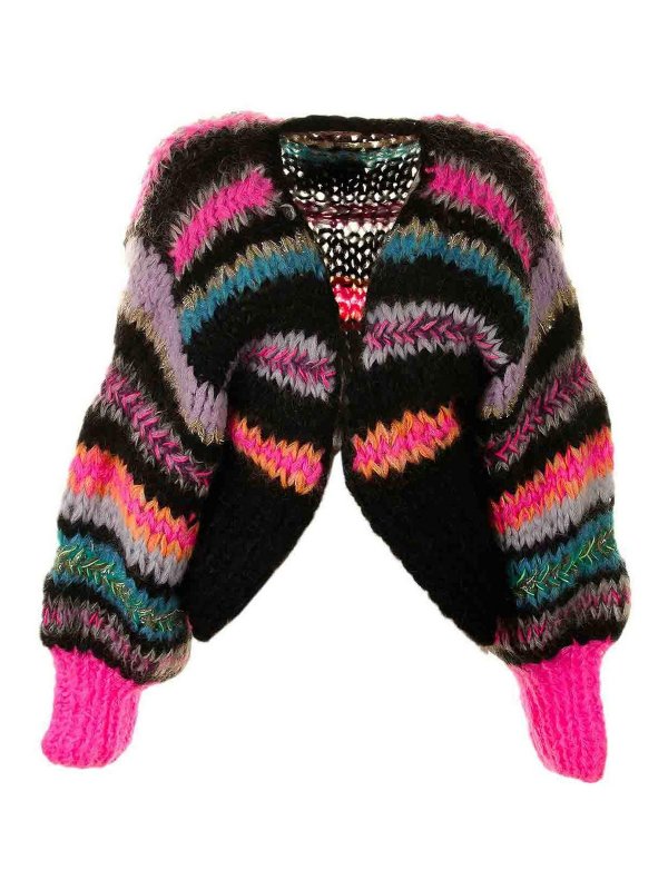 NIZHONI: Cardigans - Cardigan - Beige