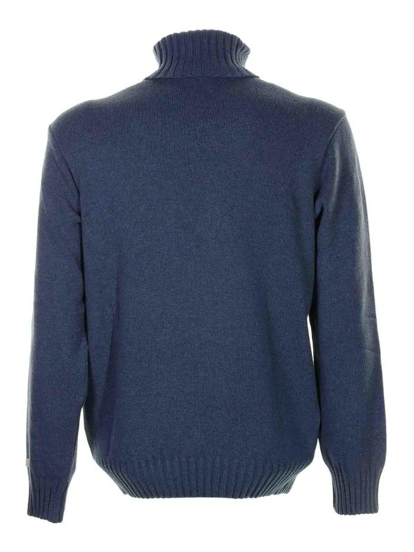 PAUL & SHARK: Rollkragenpullover  und Polo-Ausschnitt online - Rollkragenpullover - Blau