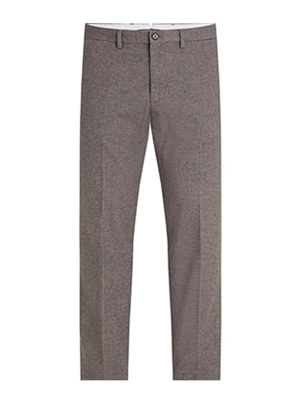TOMMY HILFIGER: pantaloni casual - Pantalone Uomo Grigio