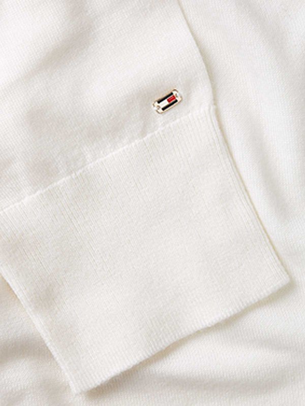 The Best Shops TOMMY HILFIGER: shirts - White Long Sleeve Shirt