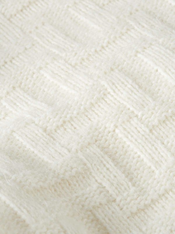 The Best Shops TOMMY HILFIGER: Cuellos altos y polos - Suéter Con Cuello Alto - Blanco