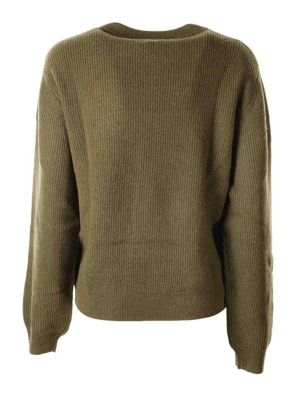 TOMMY HILFIGER: Pull col rond online - Pull Col Rond - Vert