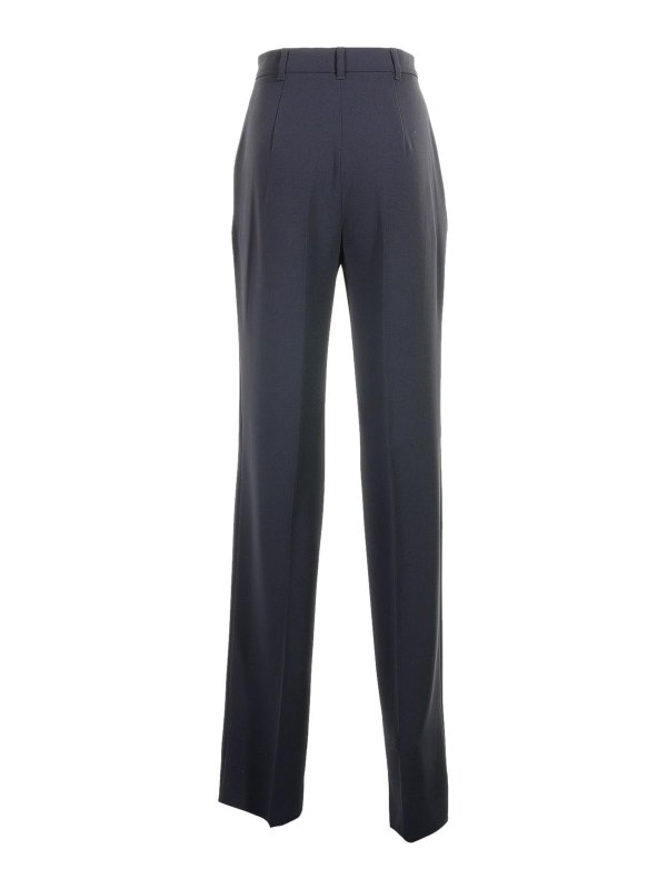 MAX MARA STUDIO: casual trousers online - Straight High Waisted Trousers