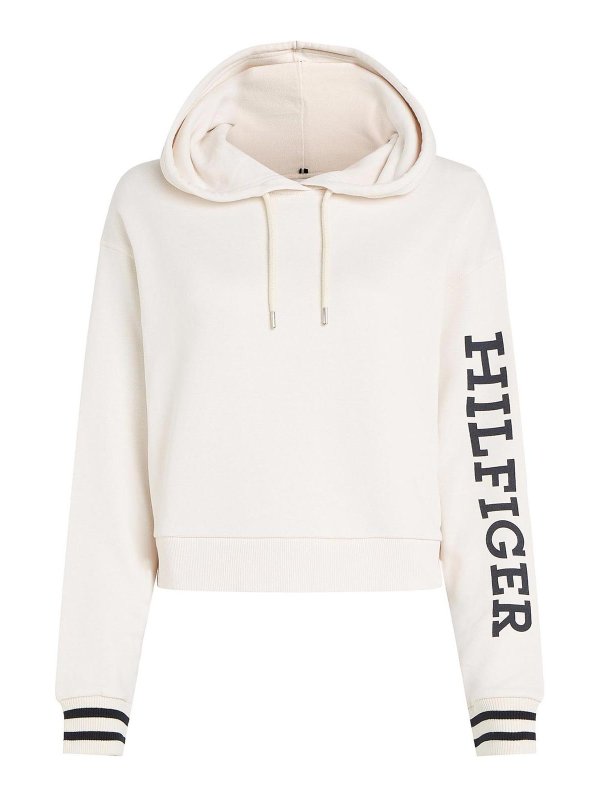 TOMMY HILFIGER: スウェット＆セーター - スウェットシャツ/セーター - 白