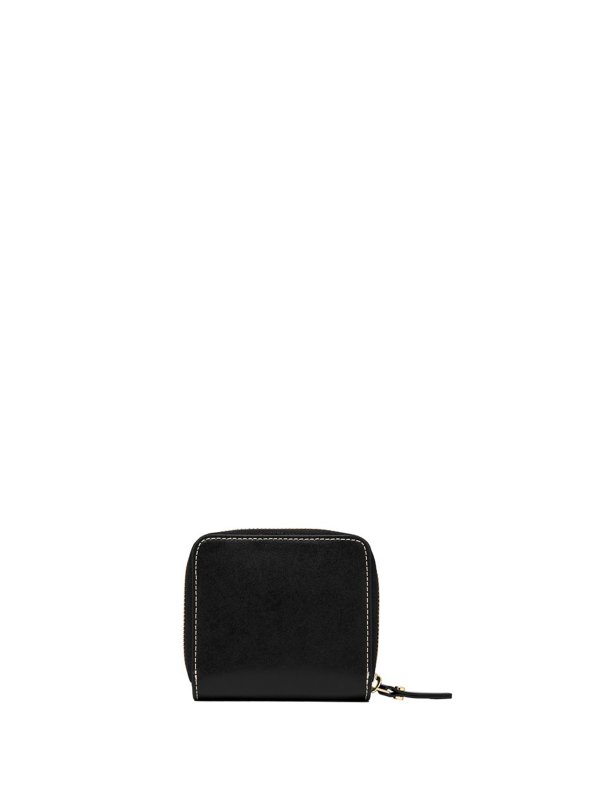 The Best Shops GIANNI CHIARINI: wallets & purses - Small Black Cowhide Wallet