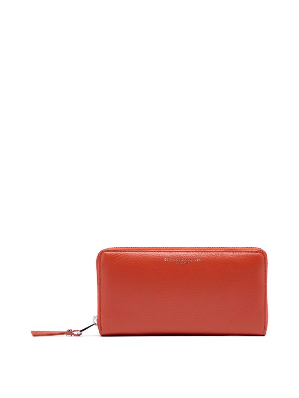 GIANNI CHIARINI: wallets & purses - Dollar Wallets Wallet In Hammered Leather