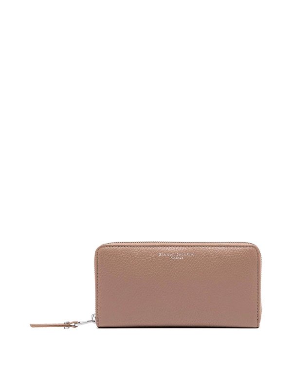 GIANNI CHIARINI: wallets & purses - Dollar Wallets Wallet In Hammered Leather