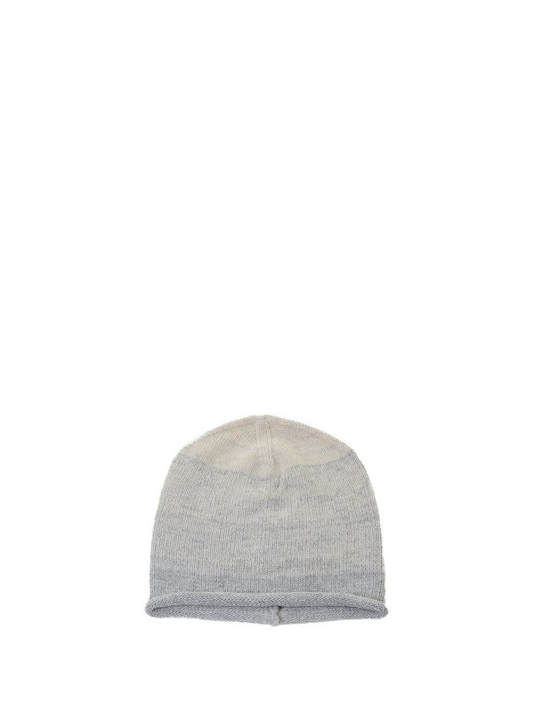 INVERNI: beanies online - Two-color beanie hat