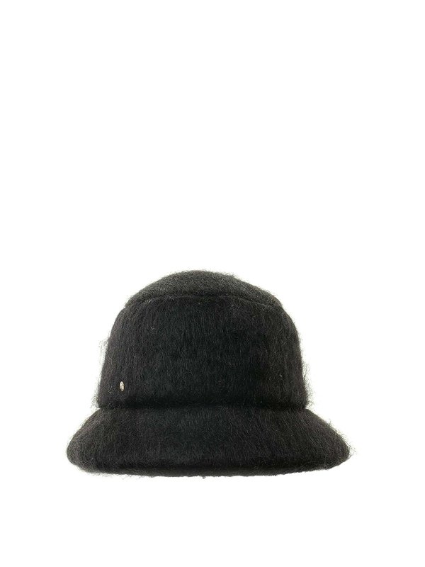INVERNI: hats & caps - Cappello Bucket In Tessuto Mohair