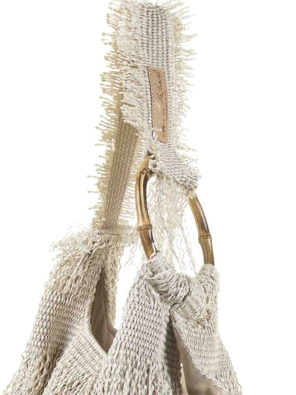トートバッグ - 白 shop online: ANITA BILARDI
