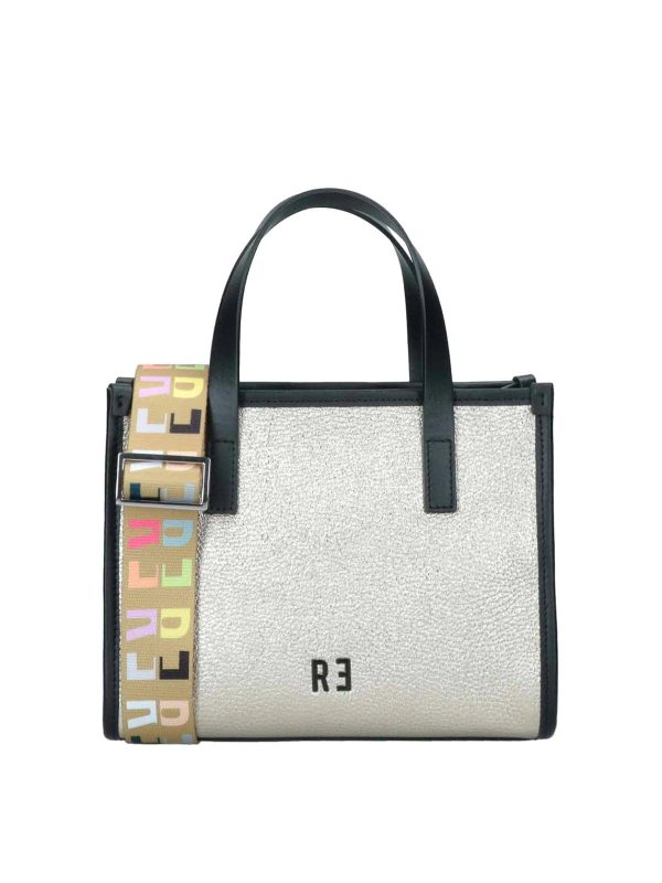 REBELLE: cross body bags - Virtus Gold Laminate Minibag
