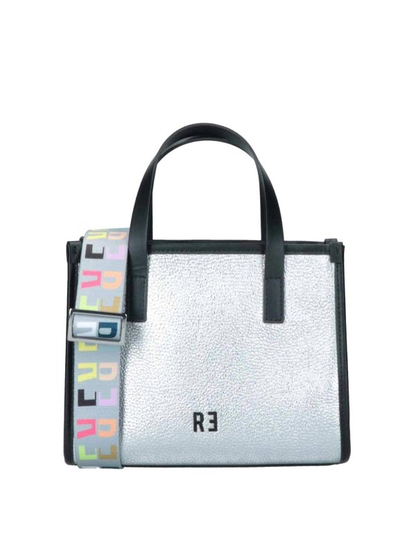 REBELLE: クロスボディバッグ - クロスボディバッグ - 銀