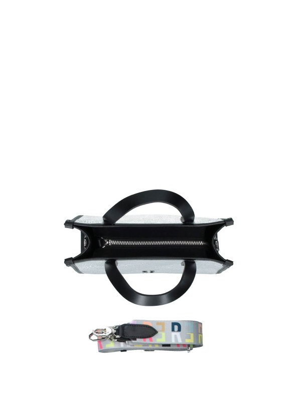 クロスボディバッグ - 銀 shop online: REBELLE