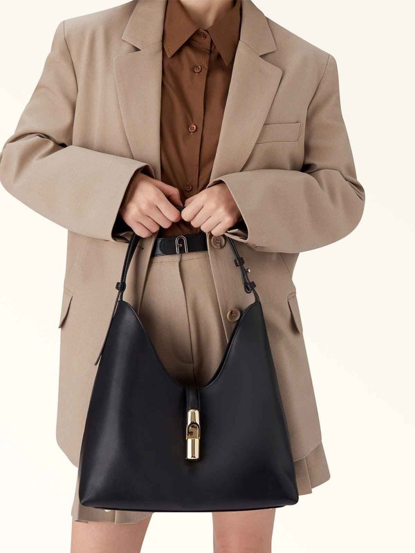 トートバッグ - 黒 shop online: FURLA