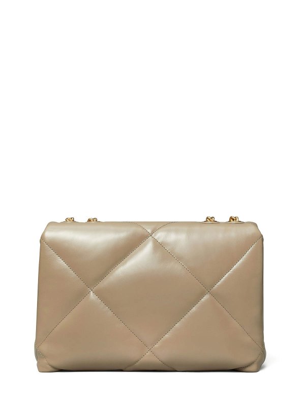 The Best Shops TORY BURCH: shoulder bags - Kira Tortora Leather Shoulder Bag