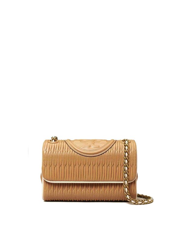 TORY BURCH: Schultertaschen - Schultertasche - Beige