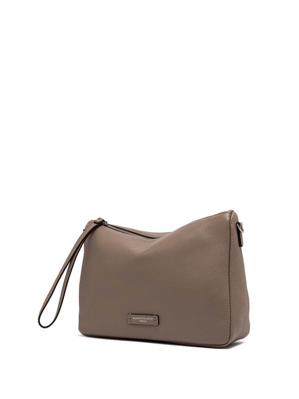 GIANNI CHIARINI: clutches online - Nora clutch bag in hammered leather
