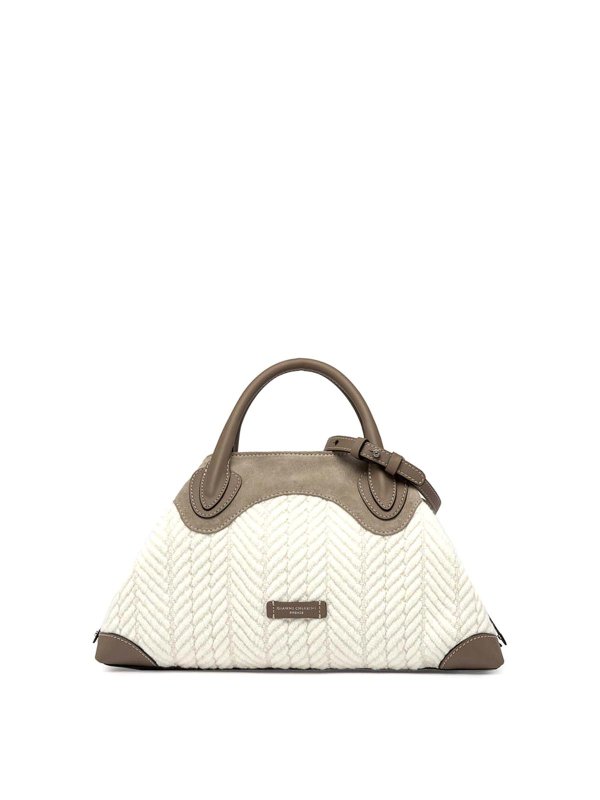 GIANNI CHIARINI: bowling bags - Judy Bowling Bag In Jacquard