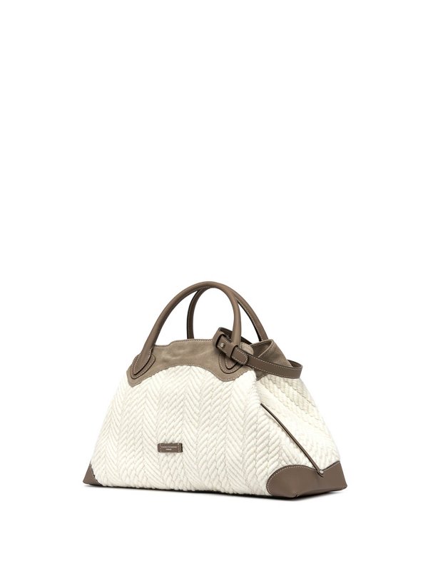 GIANNI CHIARINI buy online Judy Bowling Bag In Jacquard