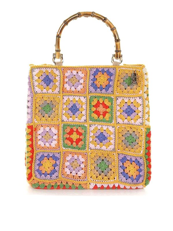 LA MILANESA: トートバッグ - トートバッグ - 緑