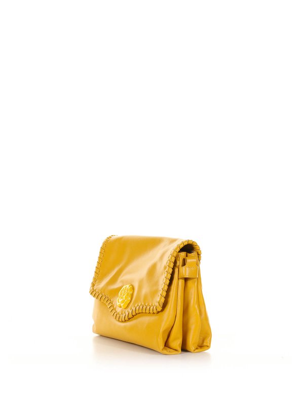 MALIPARMI: shoulder bags online - Medium Leather Shoulder Bag