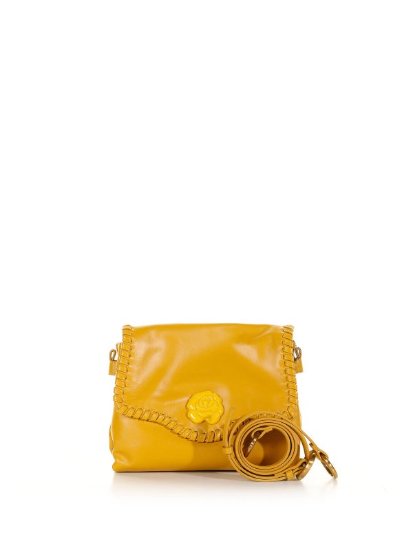 Medium Leather Shoulder Bag shop online: MALIPARMI