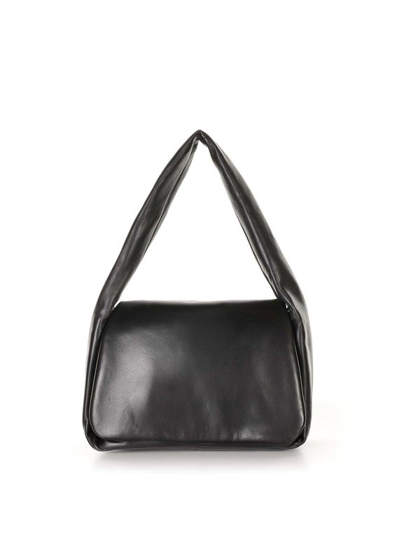 OFFICINE CREATIVE: shoulder bags - Shoulder Bag In Black Nappa