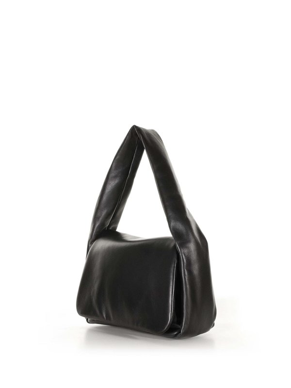 OFFICINE CREATIVE: shoulder bags online - Shoulder Bag In Black Nappa
