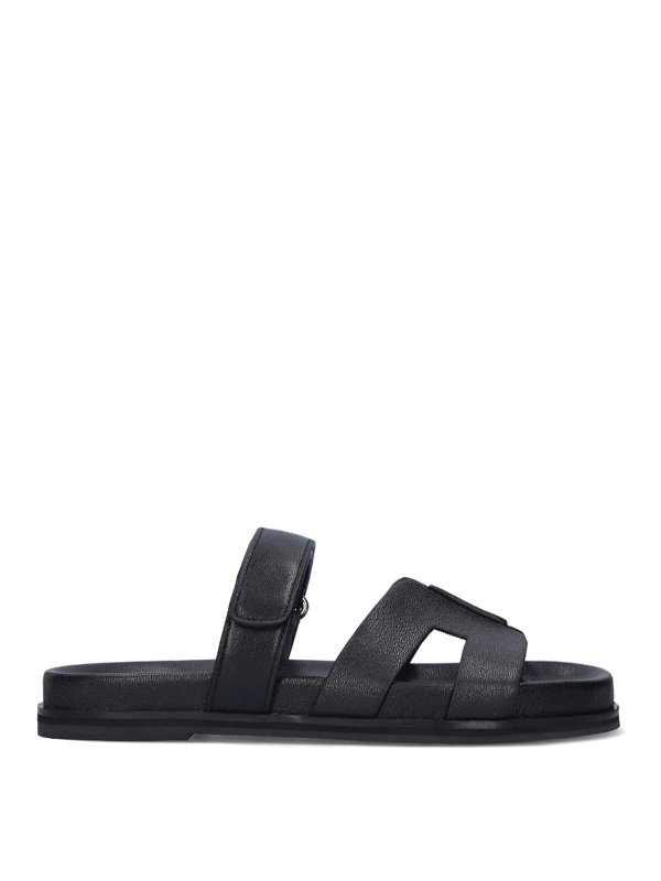 BIBI LOU: sandals - Leather slipper