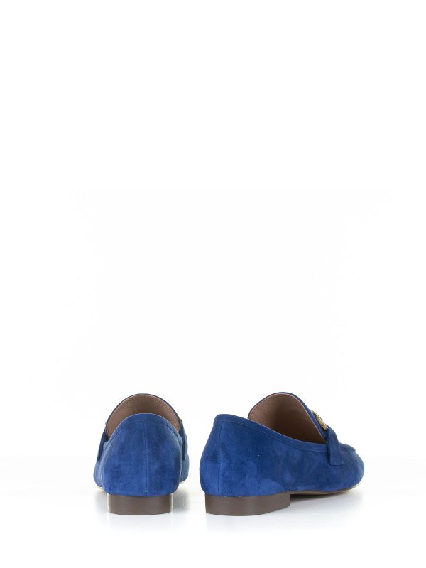 The Best Shops BIBI LOU: Loafers & Slippers - Blue Suede loafers