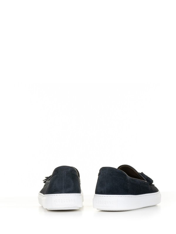 The Best Shops FRATELLI ROSSETTI: Mokassins und Slippers - Mokassins - Blau