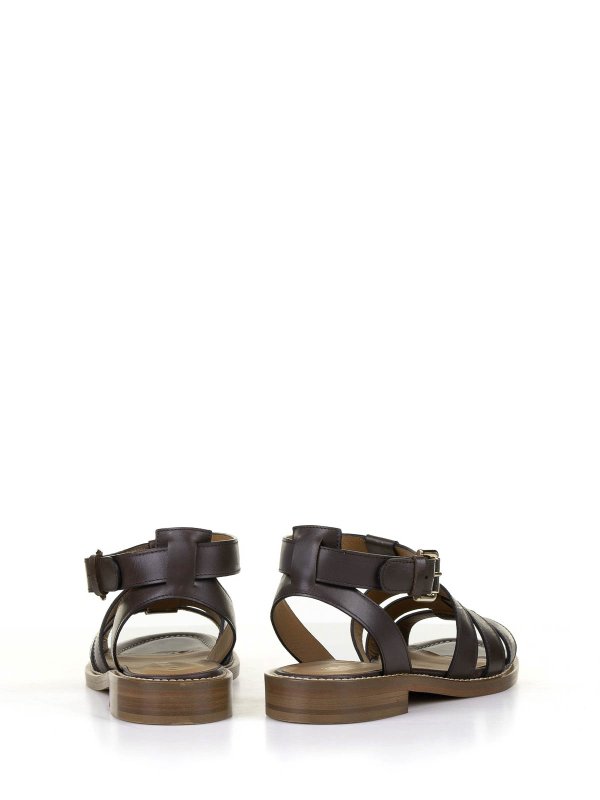 The Best Shops GUGLIELMO ROTTA: サンダル - サンダル - ブラウン