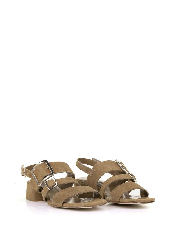 LUCA GROSSI: sandals online - Suede Sandal