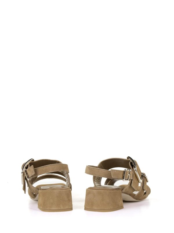 The Best Shops LUCA GROSSI: sandals - Suede Sandal