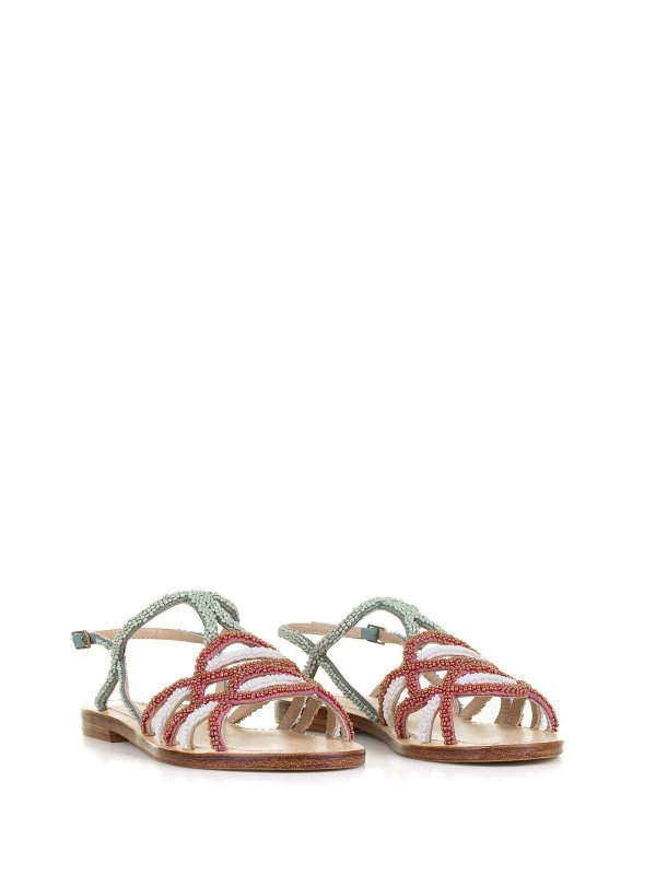 MALIPARMI: sandals online - Leather bottom sandals