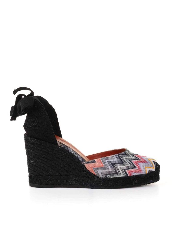 MISSONI: Espadrillas - Espadrilles - Schwarz