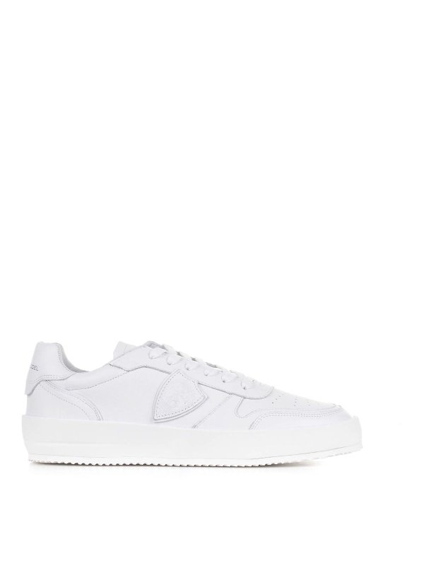 PHILIPPE MODEL: trainers - Nice White Low Sneakers for Men