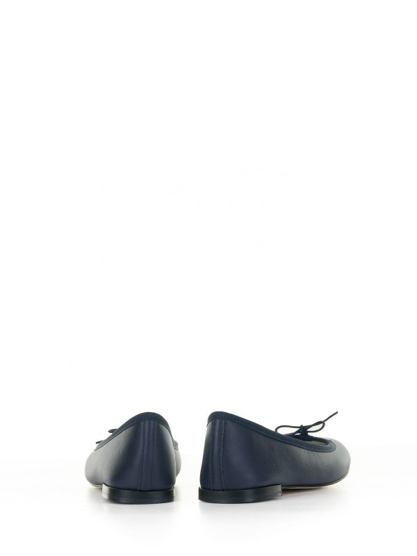 The Best Shops REPETTO: ballerine - Ballerina Blu Navy In Pelle