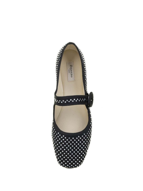 Square toe Mary Jane ballet flat shop online: REPETTO