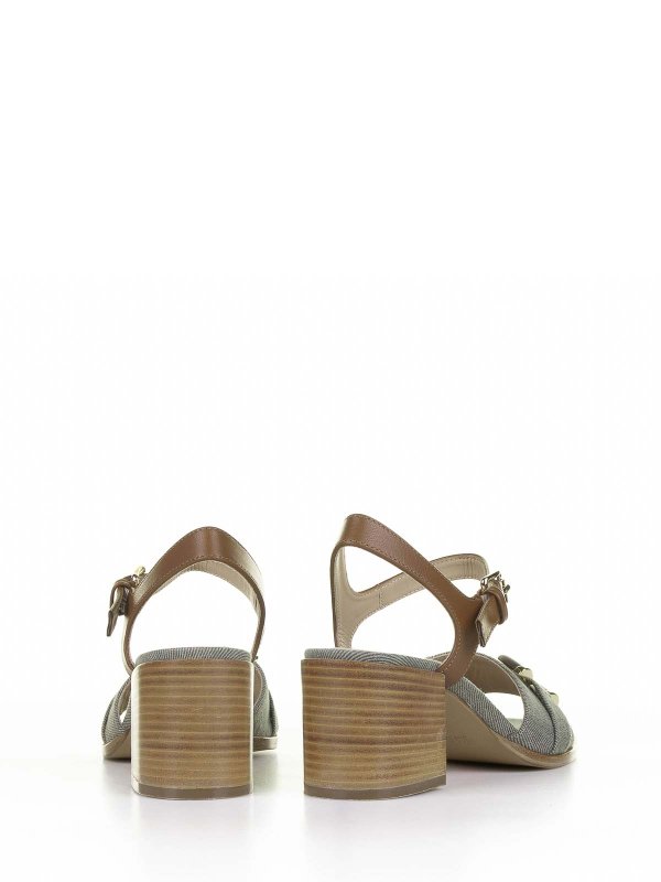 The Best Shops ROBERTO FESTA: sandali - Sandali In Jeans Kaki