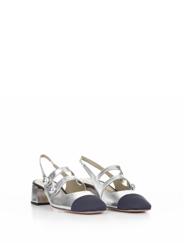 ROBERTO FESTA: court shoes online - Chanel Slingback Double Leather Strap
